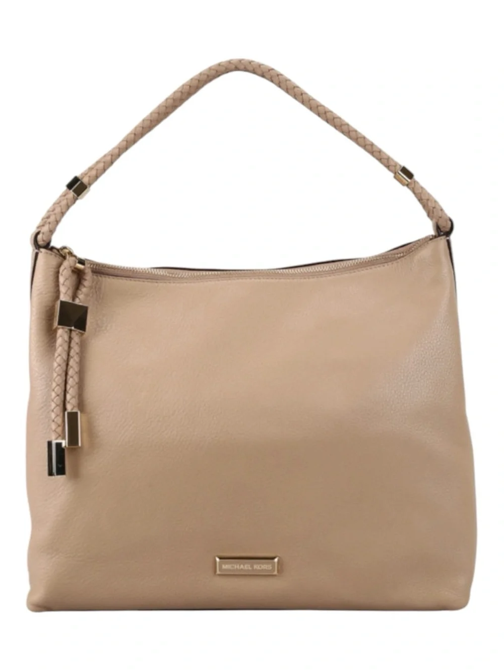 Michael Kors Lexington Taupe Large Shoulder Bag